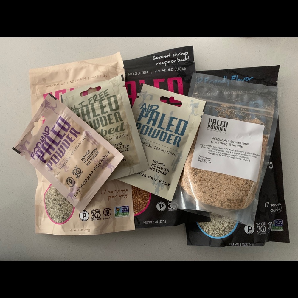 Paleo Powder Spices + Breadless BreadcrumbsHEALTHY